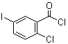 结构式 CAS# 281652-58-2, 5-碘-2-氯苯甲酰氯