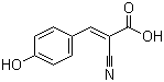 结构式 CAS# 28166-41-8, alpha-氰基-4-羟基肉桂酸