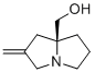 structure of CAS# 2820536-99-8, [(8S)-6-methylene-2,3,5,7-tetrahydro-1H-pyrrolizin-8-yl]methanol