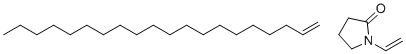 VP/Eicosene copolymer molecular structure (CAS 28211-18-9)
