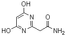 4,6-二羟基-2-嘧啶乙酰胺分子结构 (CAS 28215-45-4)