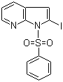 1-苯磺酰基-2-碘-7-氮杂吲哚分子结构 (CAS 282734-63-8)