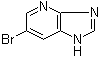 6-溴-1H-咪唑并[4,5-b]吡啶分子结构 (CAS 28279-49-4)