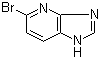 结构式 CAS# 28279-52-9, 5-溴-1H-咪唑并[4,5-b]吡啶