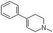 1-Methyl-4-phenyl-1,2,3,6-tetrahydropyridine molecular structure (CAS 28289-54-5)