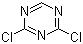 2,4-Dichloro-1,3,5-triazine molecular structure (CAS 2831-66-5)