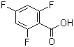结构式 CAS# 28314-80-9, 2,4,6-三氟苯甲酸