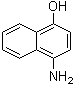 4-氨基-1-萘酚分子结构 (CAS 2834-90-4)