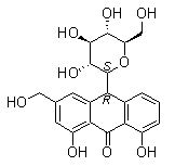 Aloin B molecular structure (CAS 28371-16-6)