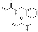 间二甲苯二丙烯酰胺分子结构 (CAS 2842-63-9)