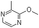 2-甲氧基-3-甲基吡嗪分子结构 (CAS 2847-30-5)