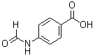 结构式 CAS# 28533-43-9, 4-(甲酰氨基)苯甲酸