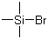 Bromotrimethylsilane molecular structure (CAS 2857-97-8)