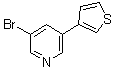 5-(3-Thienyl)-3-bromopyridine molecular structure (CAS 286007-27-0)