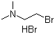 2-Bromo-N,N-dimethylethylamine hydrobromide molecular structure (CAS 2862-39-7)