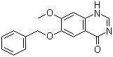 结构式 CAS# 286371-64-0, 6-苄氧基-7-甲氧基喹唑啉-4-酮