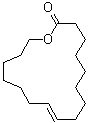 Oxacycloheptadec-10-en-2-one molecular structure (CAS 28645-51-4)