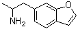 alpha-Methyl-6-benzofuranethanamine molecular structure (CAS 286834-85-3)