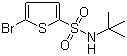 5-Bromo-N-tert-butyl-2-thiophenesulfonamide molecular structure (CAS 286932-39-6)