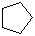 Cyclopentane molecular structure (CAS 287-92-3)