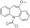 10-Methoxyiminostilbene-5-carbonylchloride  molecular structure (CAS 28721-08-6)