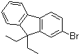 2-Bromo-9,9-diethylfluorene molecular structure (CAS 287493-15-6)