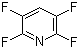 structure of CAS# 2875-18-5, 2,3,5,6-Tetrafluoropyridine