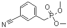 [(3-氰基苯基)甲基]膦酸二甲酯分子结构 (CAS 287720-52-9)
