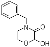 4-Benzyl-2-hydroxymorpholin-3-one molecular structure (CAS 287930-73-8)