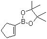 1-环戊烯硼酸频哪醇酯分子结构 (CAS 287944-10-9)