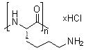 Poly(L-lysine) hydrochloride molecular structure (CAS 28826-16-6)