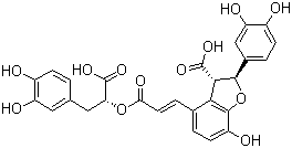 紫草酸分子结构 (CAS 28831-65-4)