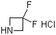 structure of CAS# 288315-03-7, 3,3-Difluoroazetidine hydrochloride