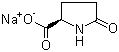 Sodium L-pyroglutamate molecular structure (CAS 28874-51-3)