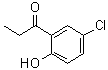5'-Chloro-2'-hydroxypropiophenone molecular structure (CAS 2892-16-2)