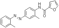 N-[2-Methyl-4-[(2-methylphenyl)azo]phenyl]-2-furancarboxamide molecular structure (CAS 289494-16-2)