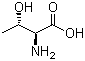 structure of CAS# 28954-12-3, L(+)-allo-Threonine;(2S,3S)-(+)-allo-Threonine; (2S,3S)-2-Amino-3-hydroxybutyric acid