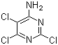 4-Amino-2,5,6-trichloropyrimidine molecular structure (CAS 28969-60-0)