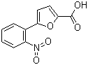 structure of CAS# 29048-34-8, 5-(2-Nitrophenyl)-2-furoic acid