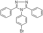 4-(4-溴苯基)-3,5-二苯基-4H-1,2,4-三唑分子结构 (CAS 29091-56-3)