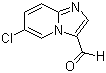 结构式 CAS# 29096-59-1, 6-氯咪唑并[1,2-a]吡啶-3-甲醛
