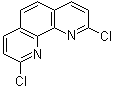 结构式 CAS# 29176-55-4, 2,9-二氯-1,10-菲咯啉