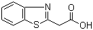 2-苯并噻唑乙酸分子结构 (CAS 29182-45-4)