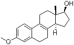 3-甲氧基雌甾-1,3,5(10),8-四烯-17beta-醇分子结构 (CAS 2919-30-4)
