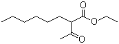 structure of CAS# 29214-60-6, Ethyl 2-acetylcaprylate;Ethyl 2-hexylacetoacetate