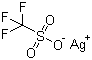 Silver trifluoromethanesulphonate molecular structure (CAS 2923-28-6)