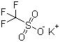 三氟甲烷磺酸钾分子结构 (CAS 2926-27-4)