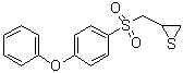 结构式 CAS# 292605-14-2, [[(4-苯氧基苯基)磺酰基]甲基]噻丙环