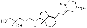 25,26-二羟基维他命 D3分子结构 (CAS 29261-12-9)