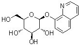 8-Quinolyl beta-D-glucopyranoside molecular structure (CAS 29266-96-4)